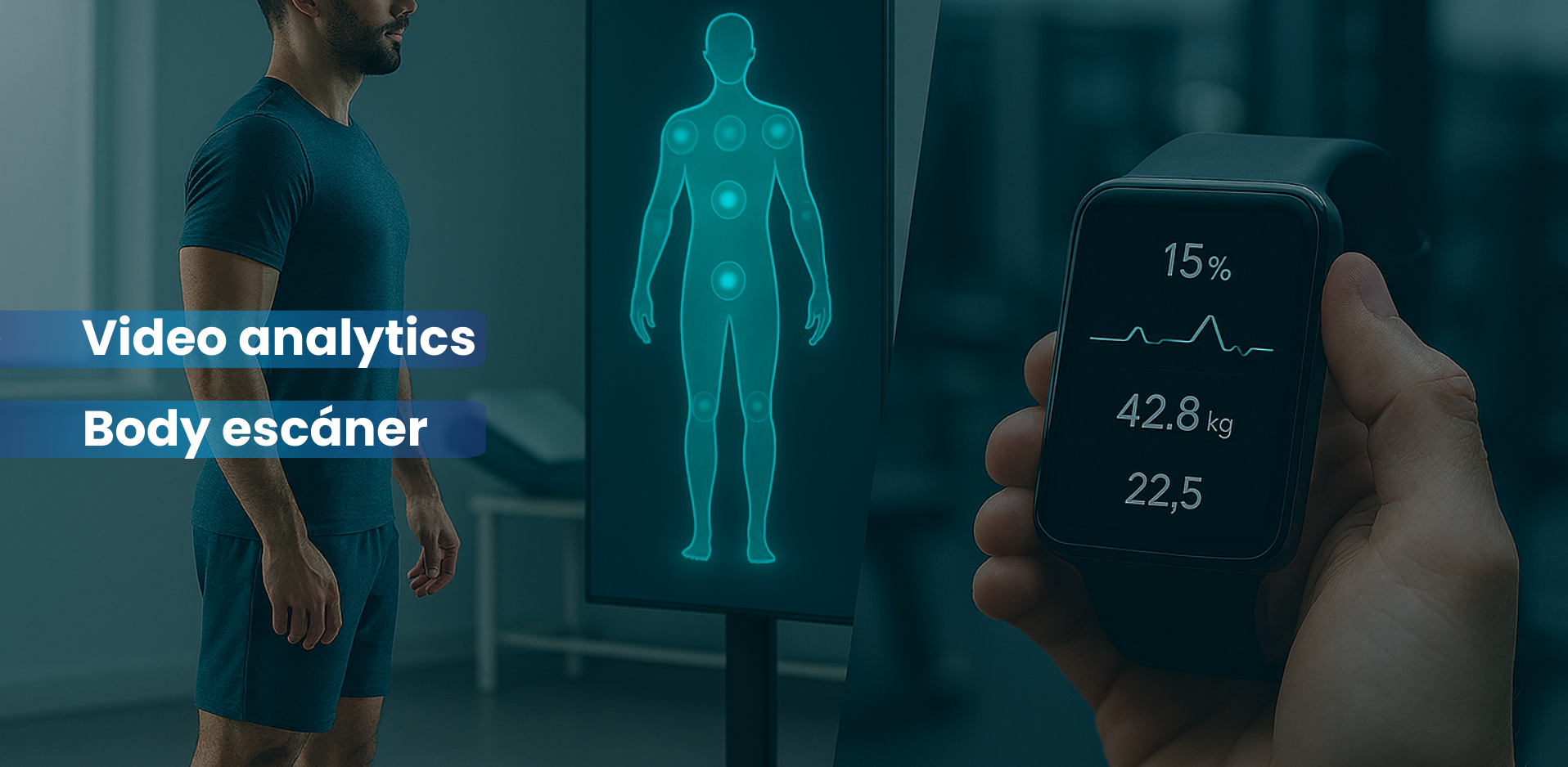 Análisis corporal y tecnología biométrica Sensortec para monitoreo de rendimiento y salud
