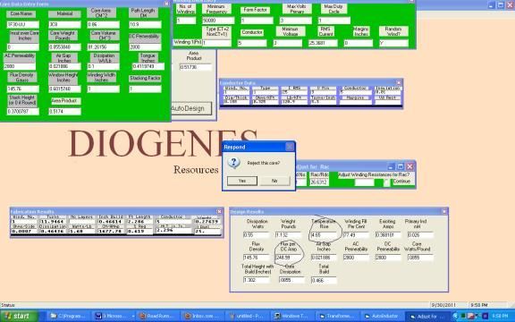 The word diogenes is on a computer screen