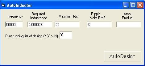 A computer screen with the word autoinductor on it