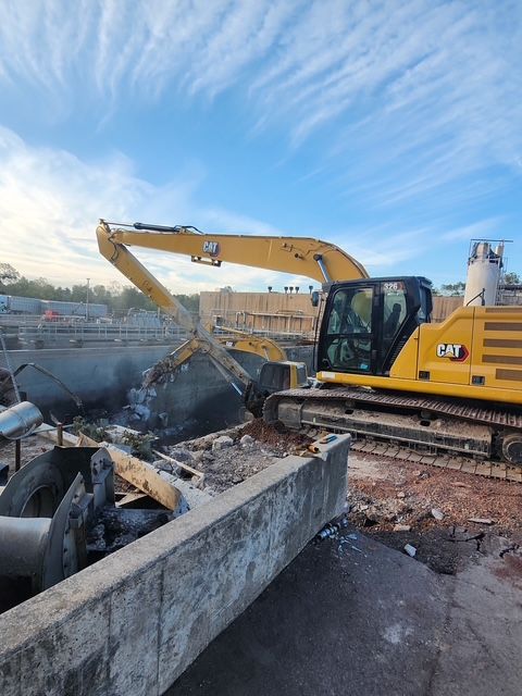 Industrial demolition and decommissioning project in Pennsylvania