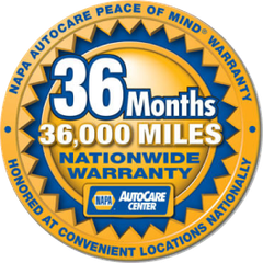 Warranty badge
