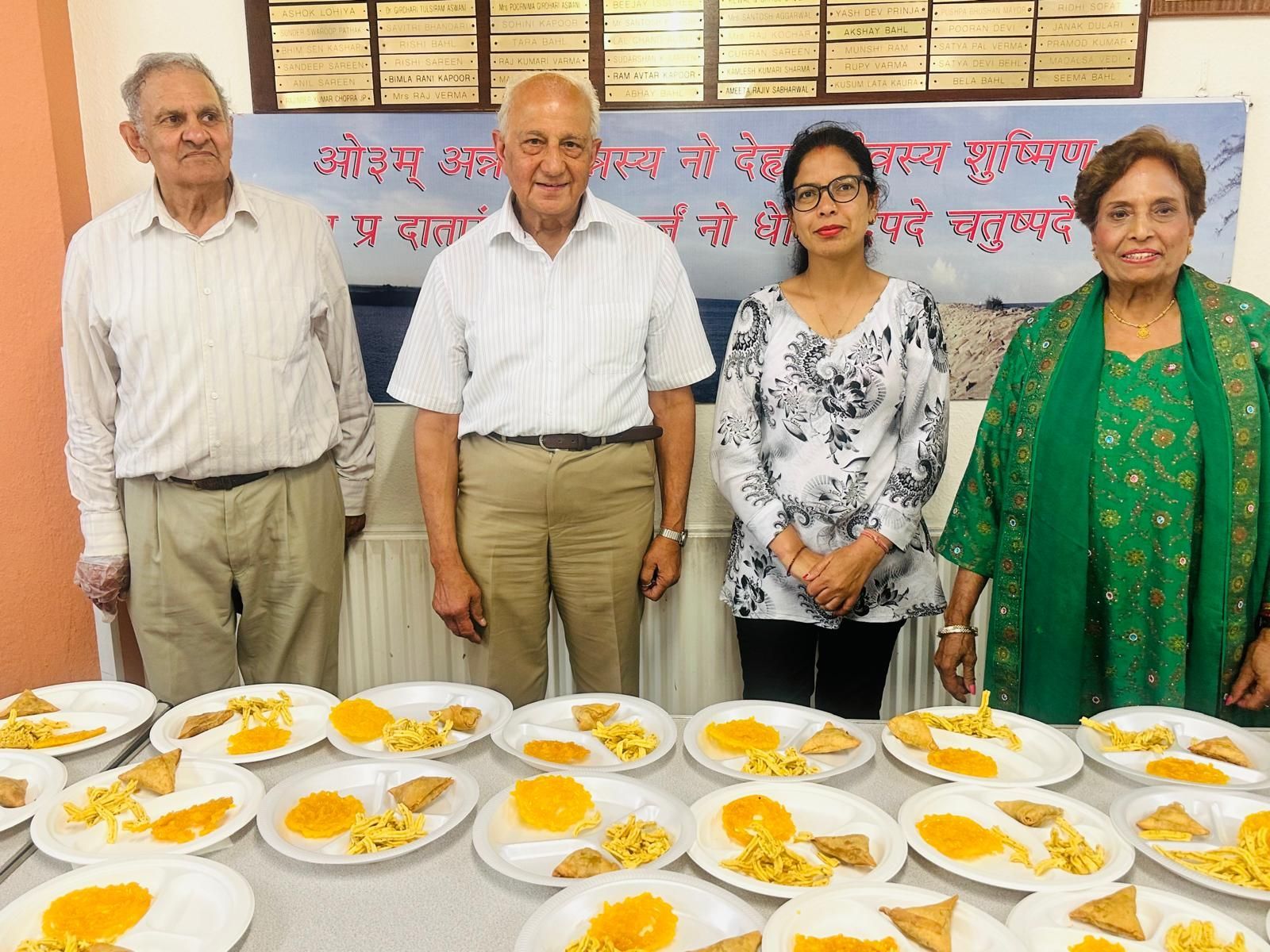 Prashad at Arya Samaj London