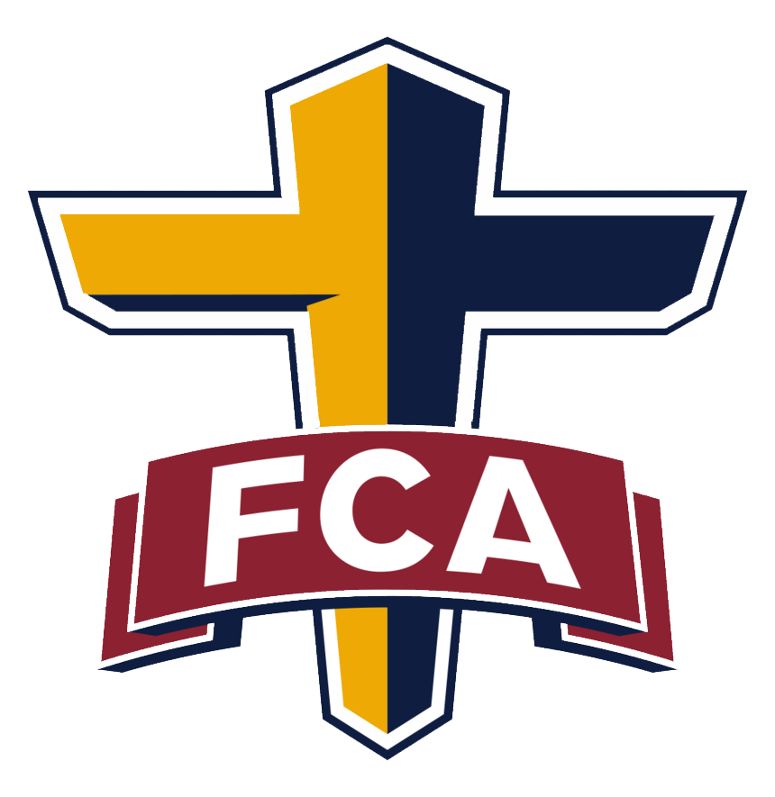 FCA Sports logo in black and gray on a white background