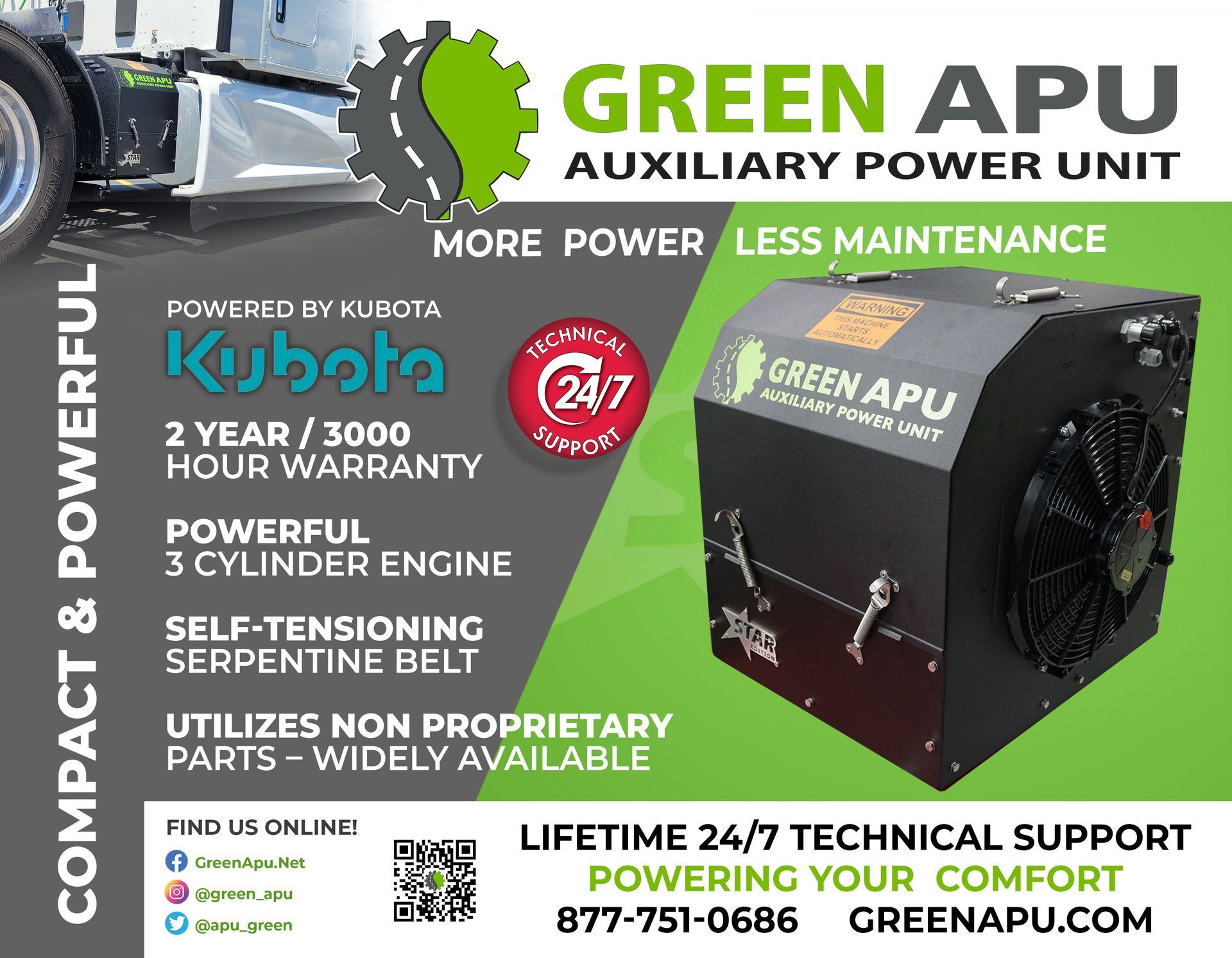 An Advertisement for A Green APU Auxiliary Power Unit - Rome, NY - R.B. Humphreys, Inc. An Advertisement for A Green APU Auxiliary Power Unit - Rome, NY - R.B. Humphreys, Inc.