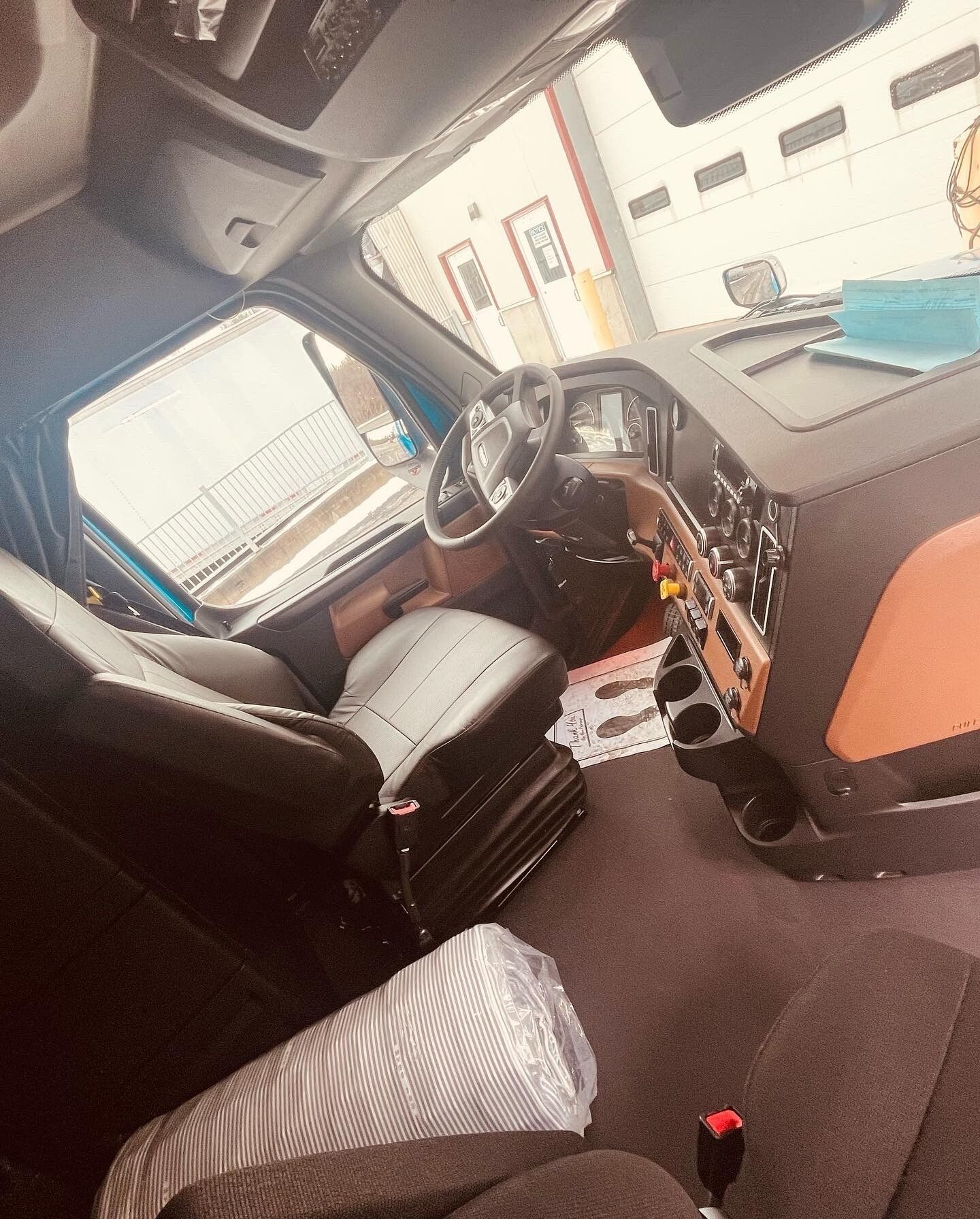 Truck Inside Front Seat View — Rome, NY — R.B. Humphreys, Inc.