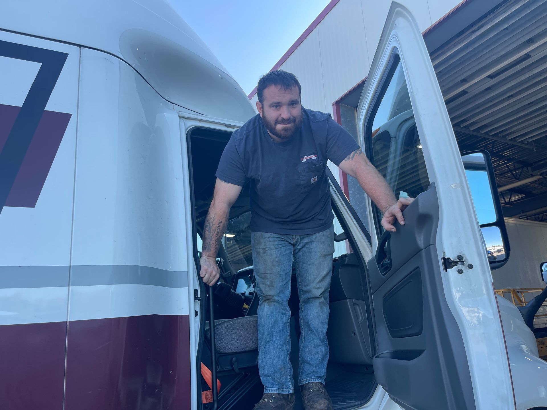 Man in the Truck — Rome, NY — R.B. Humphreys, Inc.