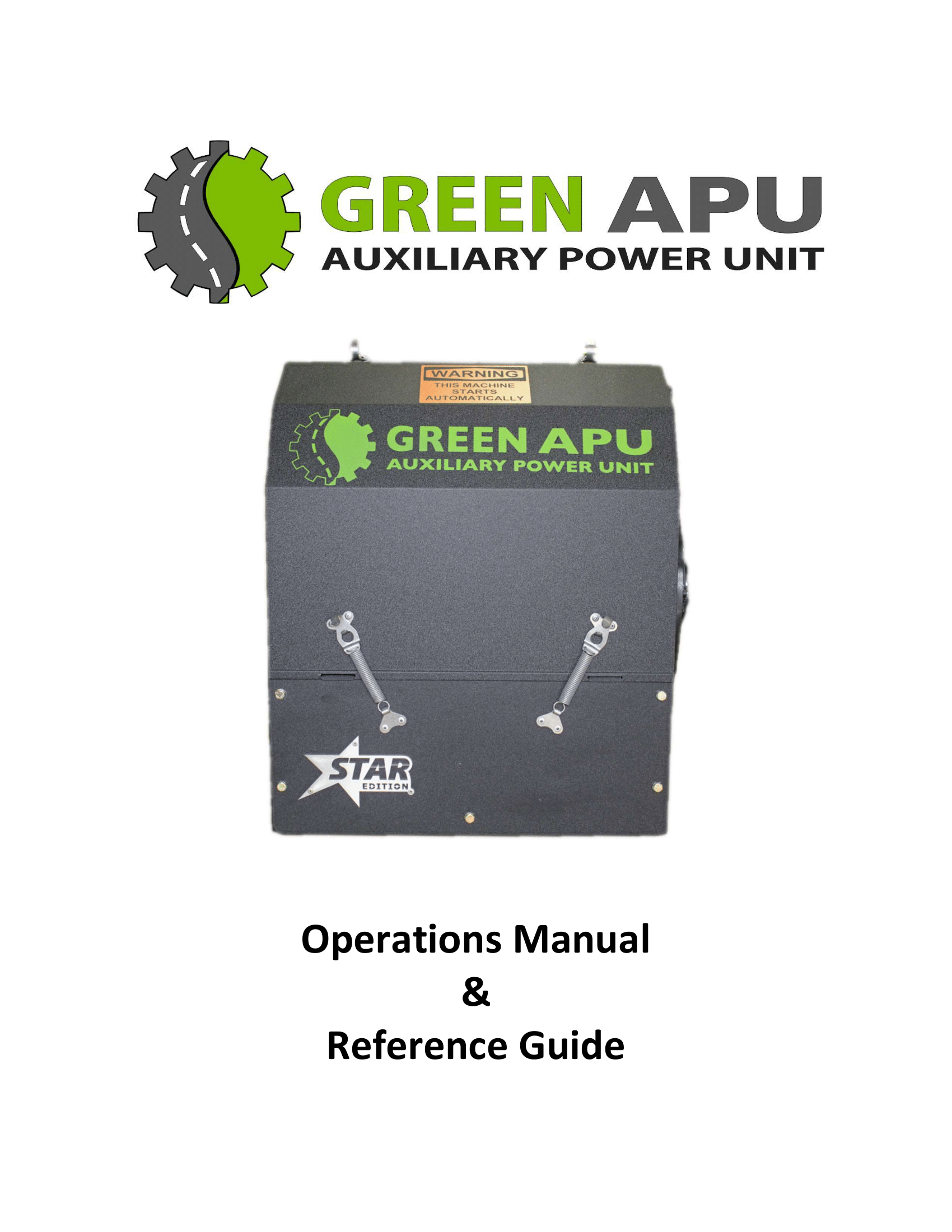 Green APU Auxiliary Power Unit Page One - Rome, NY - R.B. Humphreys, Inc. Green APU Auxiliary Power Unit Page One - Rome, NY - R.B. Humphreys, Inc.