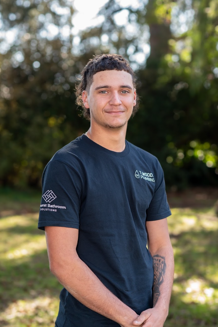 Handre Koekemoer, 4th year Apprentice Plumber — T. Woods Plumbing in Bathurst, NSW