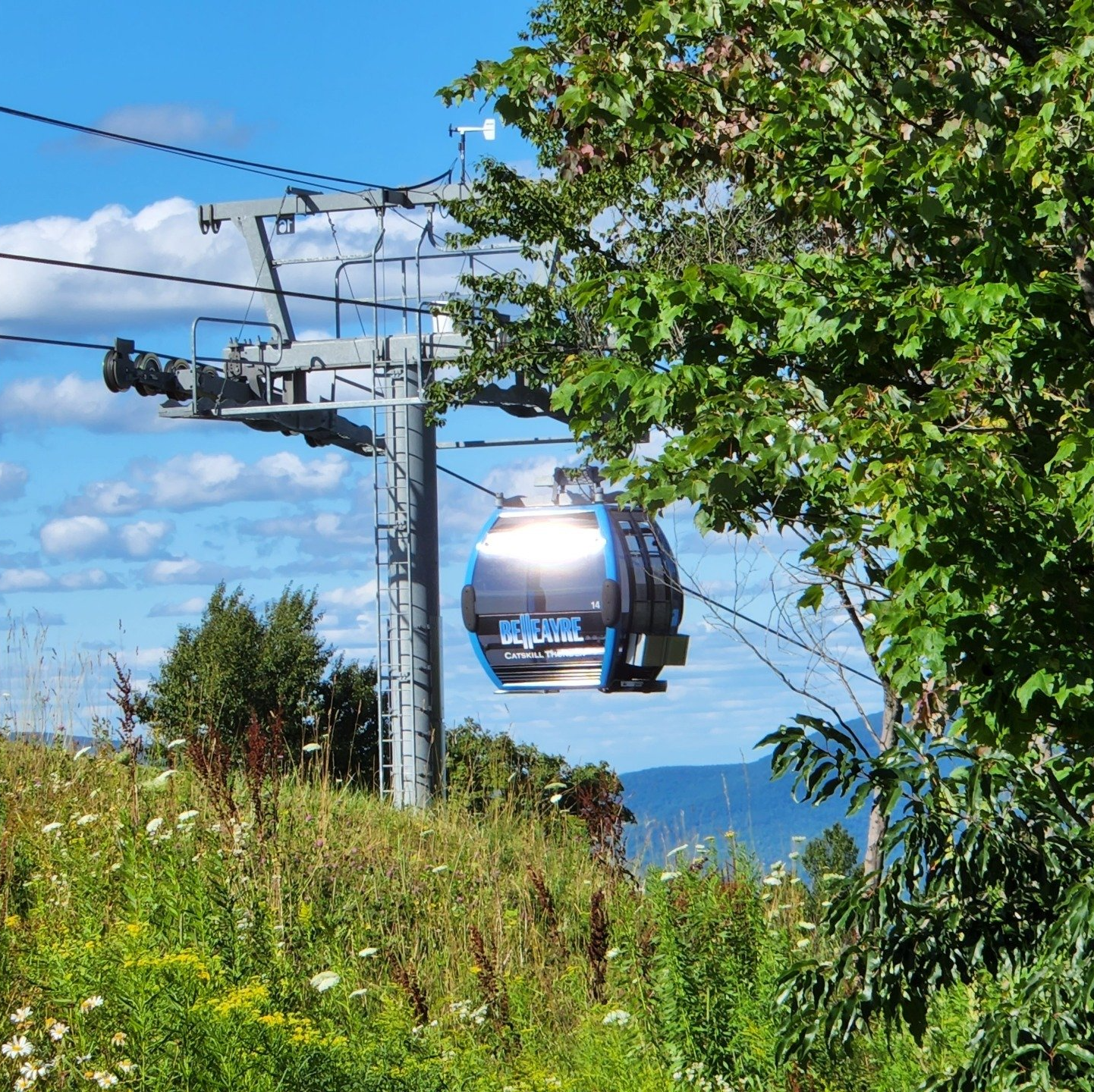 View of Belleayre Mountain ski lift
