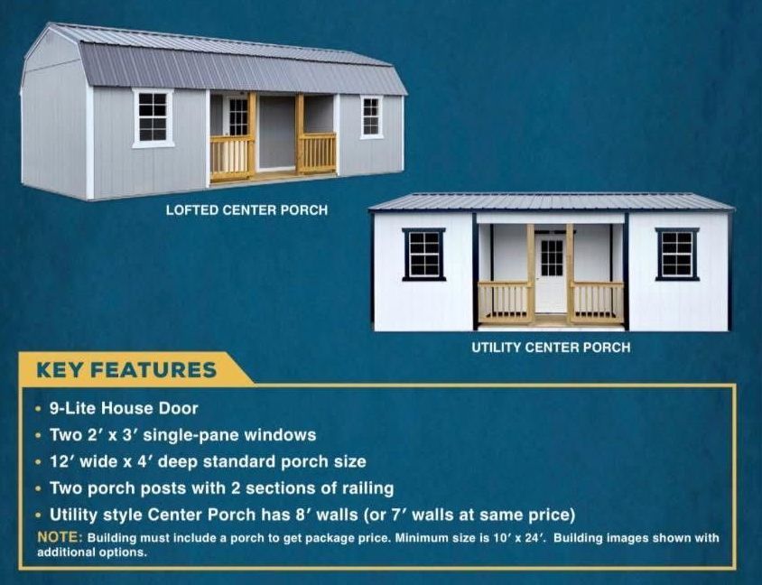 Center porches Center porches