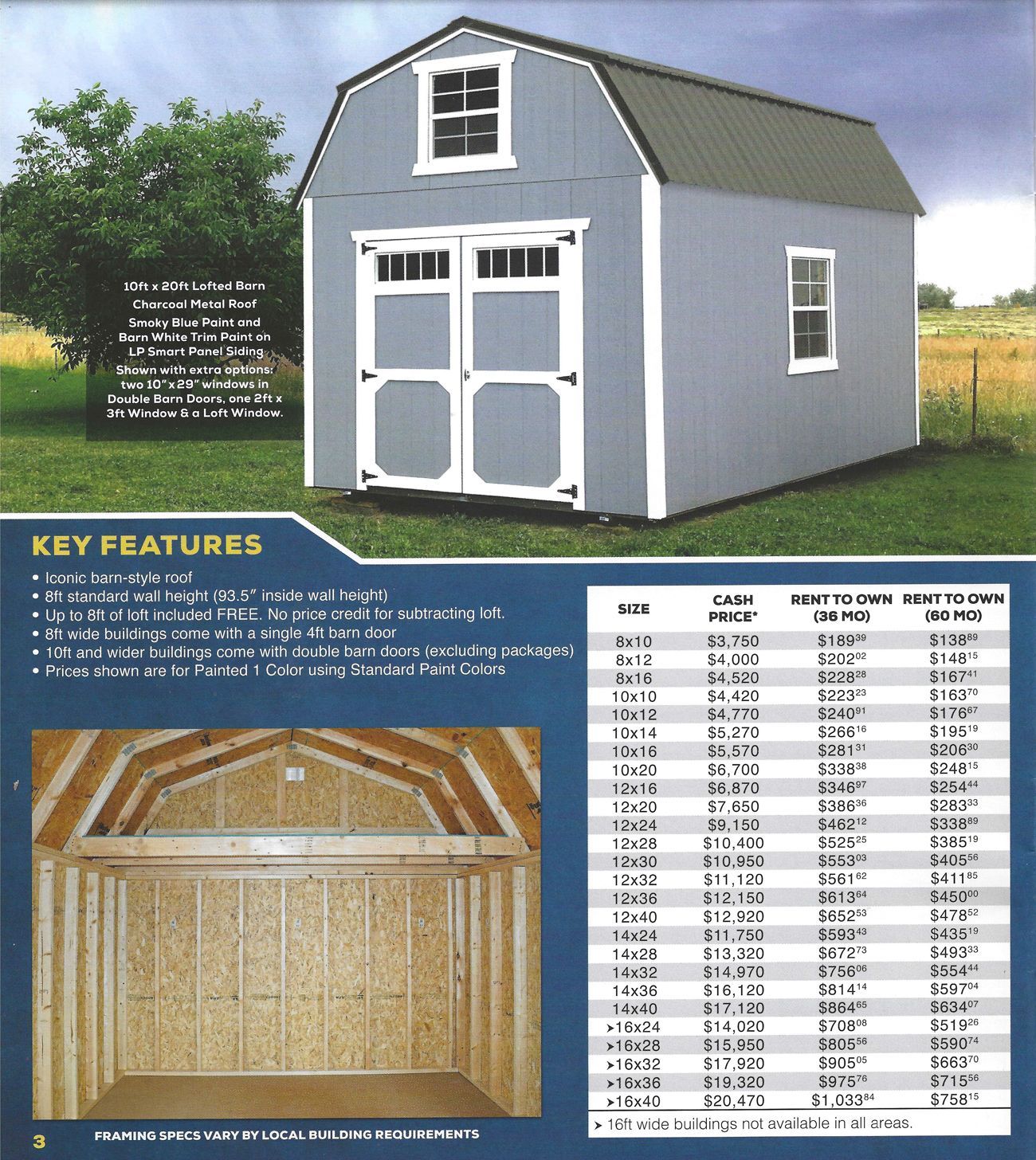 Lofted barns Lofted barns