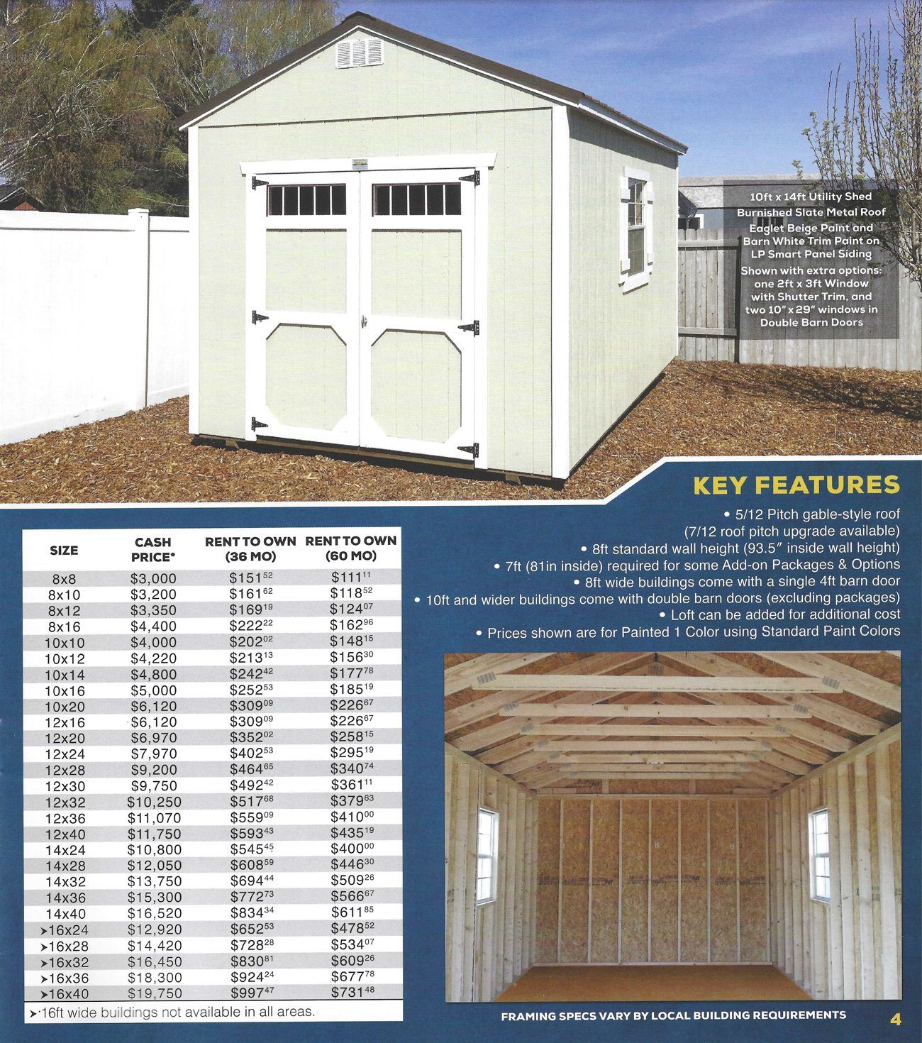 Utility sheds Utility sheds