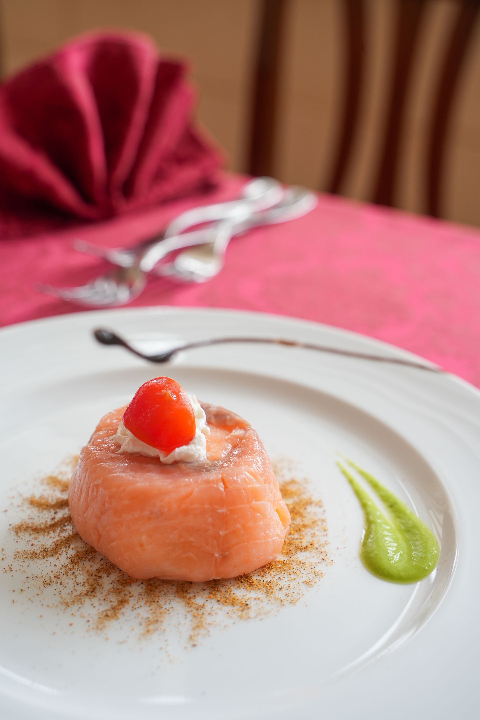 tortino di salmone