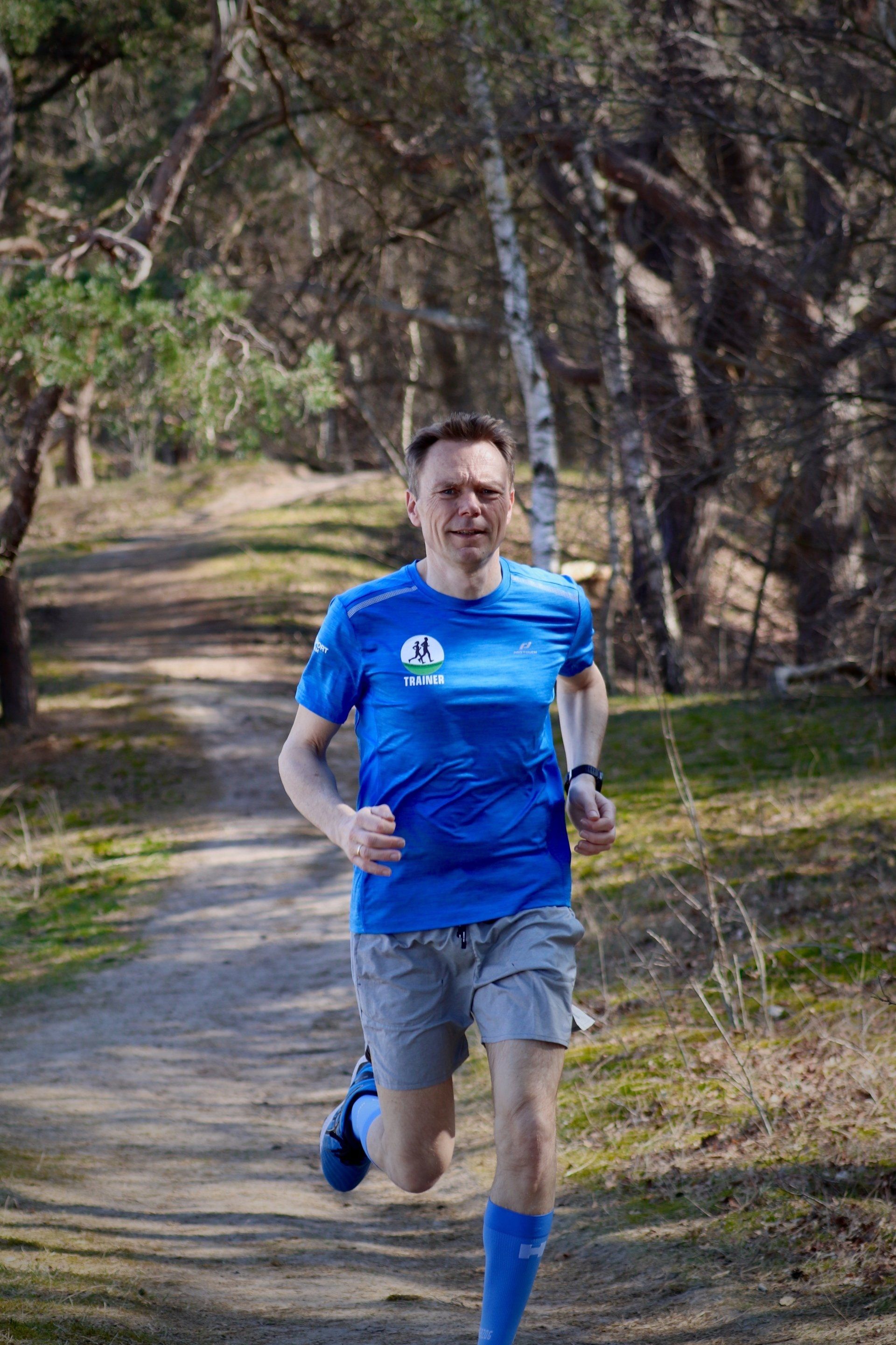 hardlopen met Parkinson trainer Arno Brons