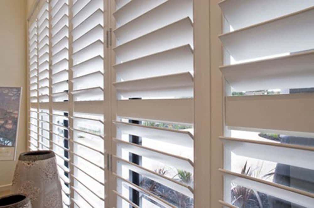 Close-up Of An Aluminium Shutters — Blinds in Bogangar, NSW