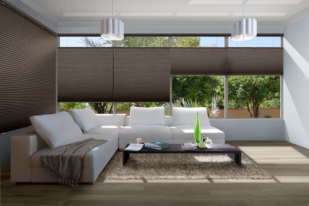 Duette 4 Blinds Sitting Room — Blinds in Bogangar, NSW