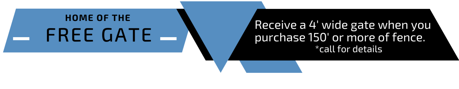 Blue and black graphic with 