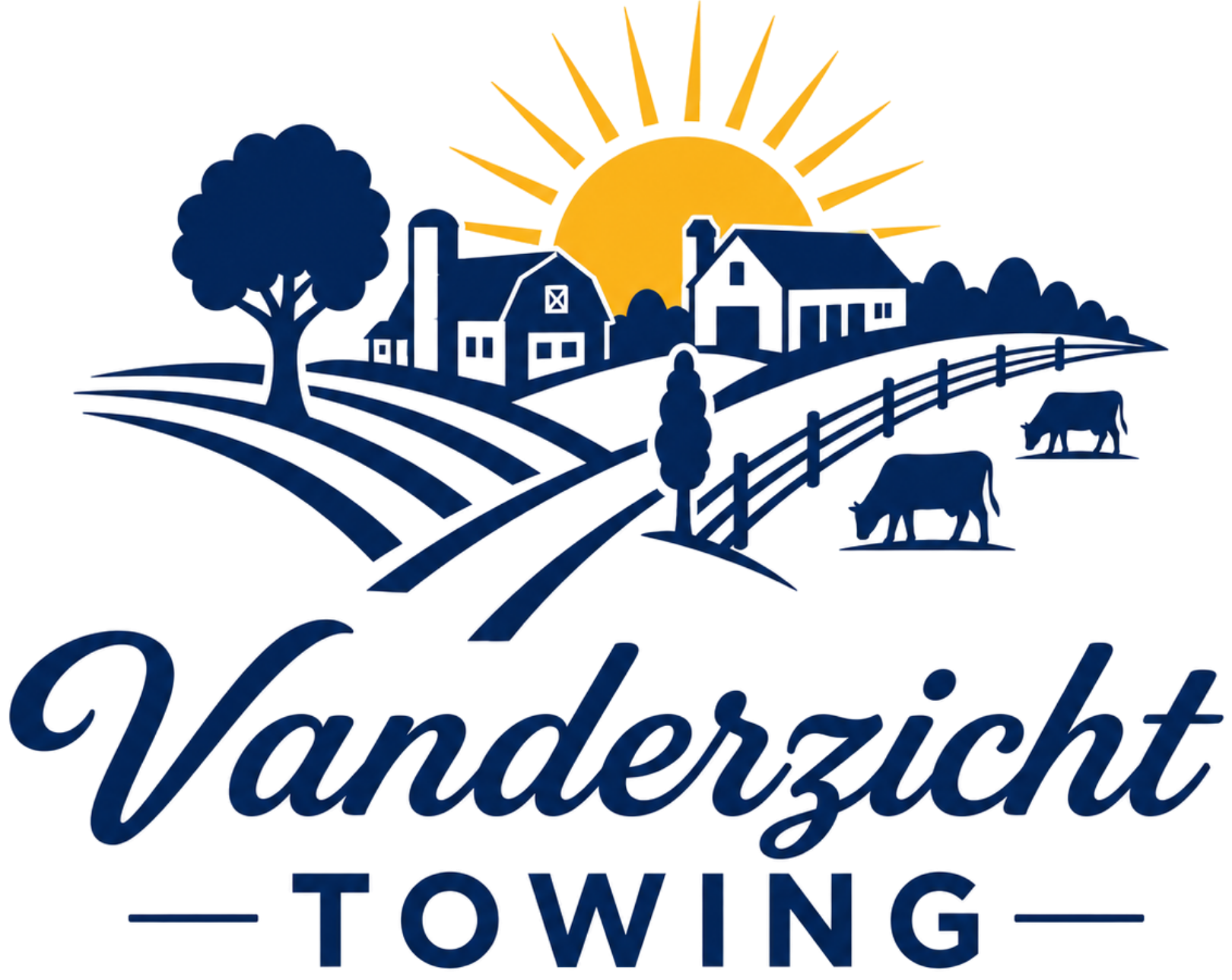 Vanderzicht Towing logo
