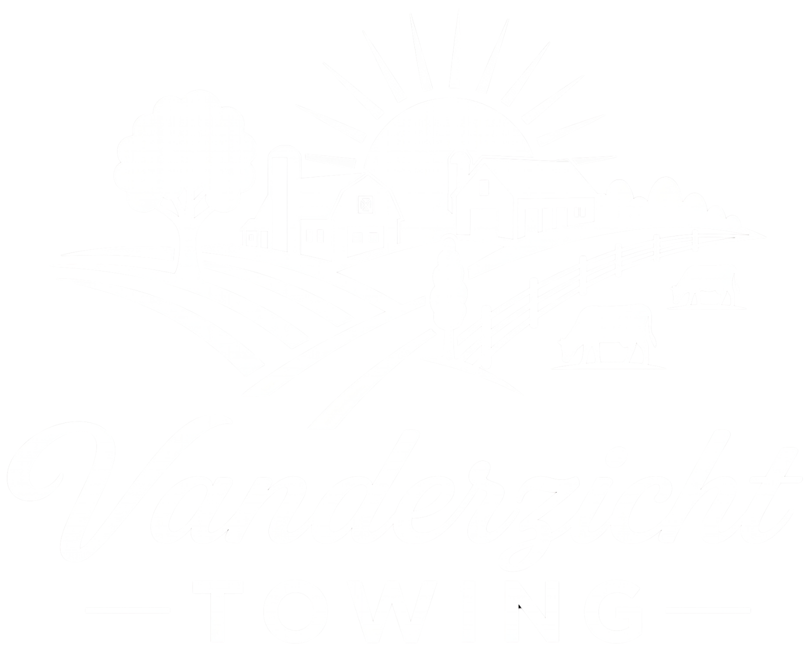 Vanderzicht Towing logo