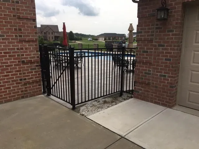 Aluminum Fence Around Pool — Pittsburgh, PA — Affordable Fence & Railing, LLC