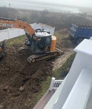 Excavation Equipment — Elmer, NJ — Del Val Pools & Spas