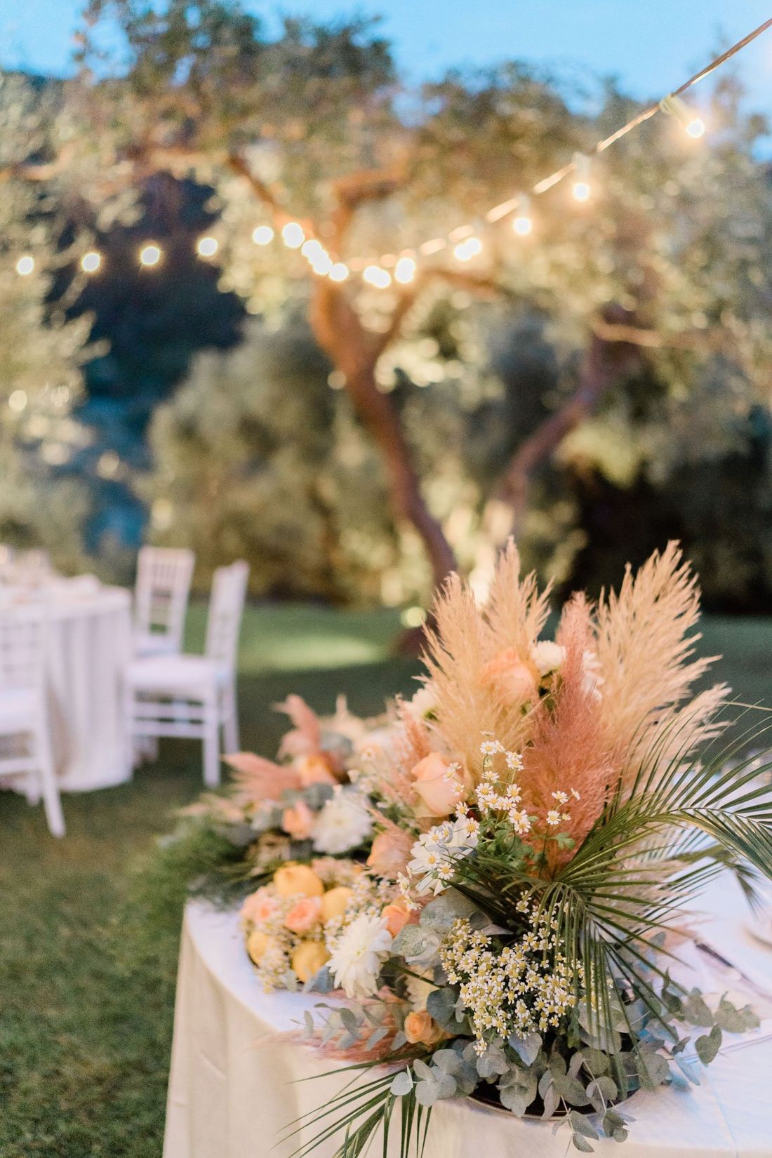 centro tavola matrimonio Rischi Fiori La Spezia