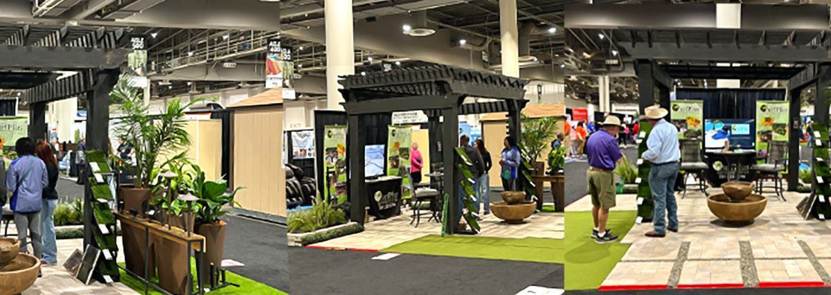 Turf Plus Booth at the Hone and Garden show