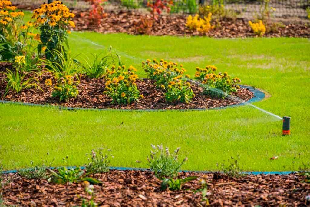 A system for watering gardens
