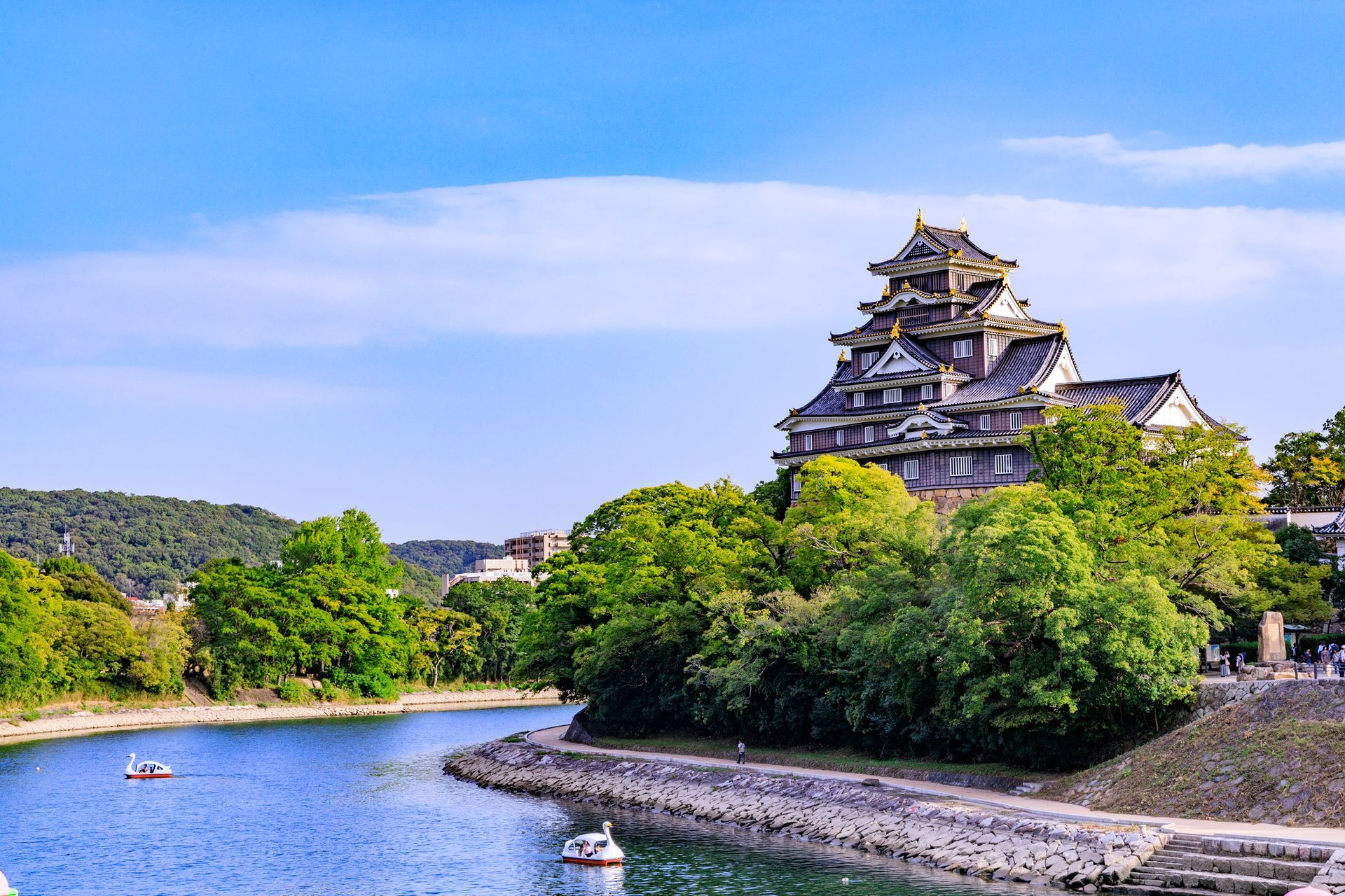 岡山城
