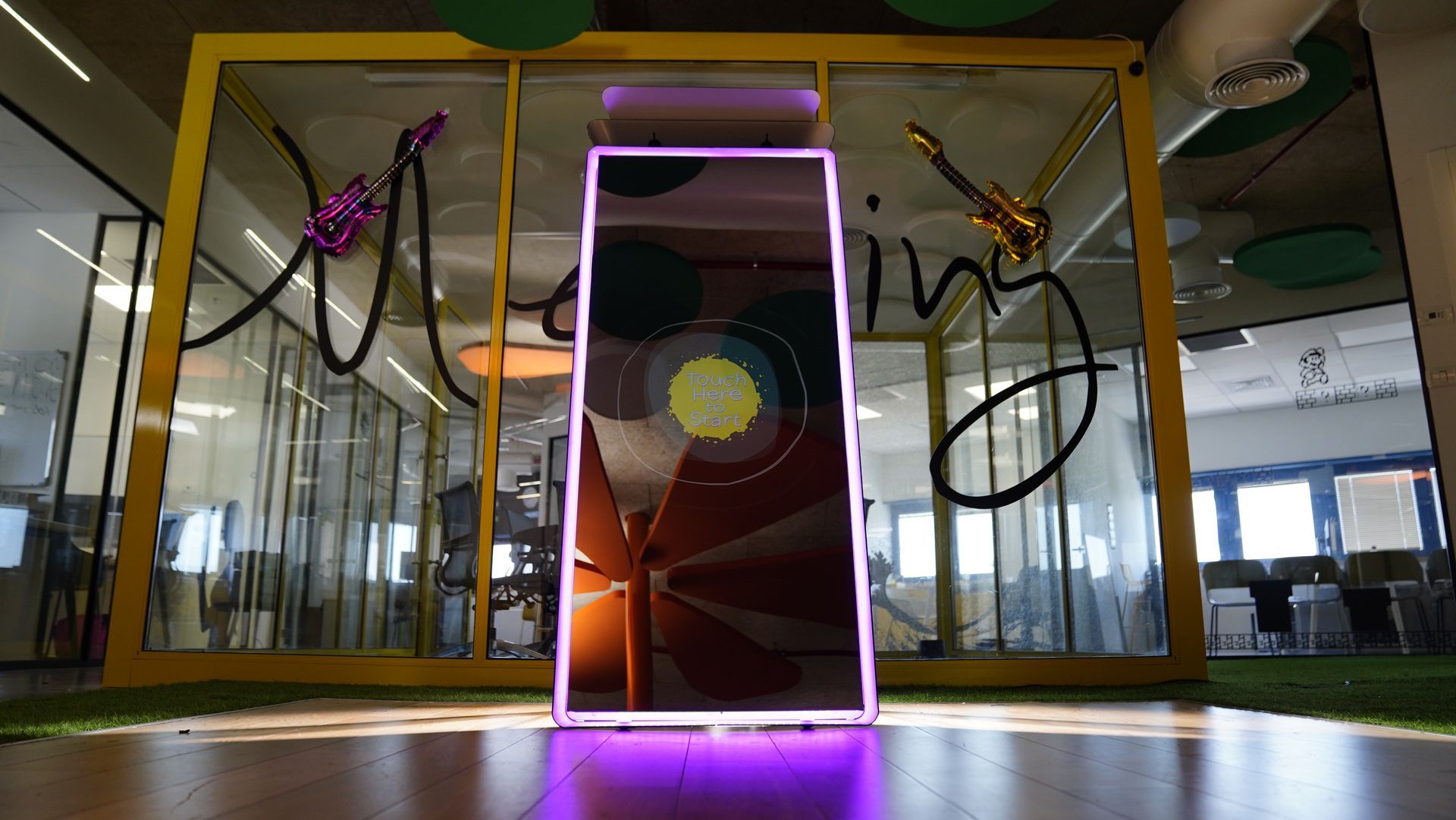 mirror photo booth rental