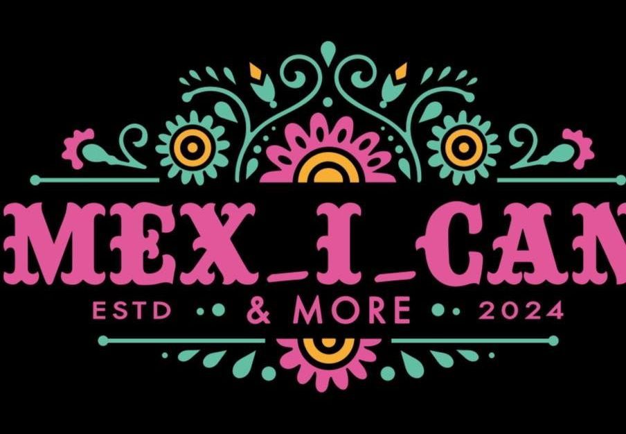 A logo for a company called mex-i-can & more