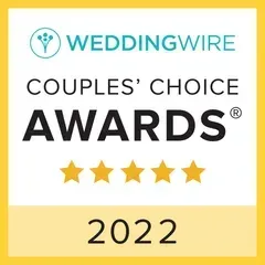 Wedding Wire Couples Choice Award in Baton Rouge 2022