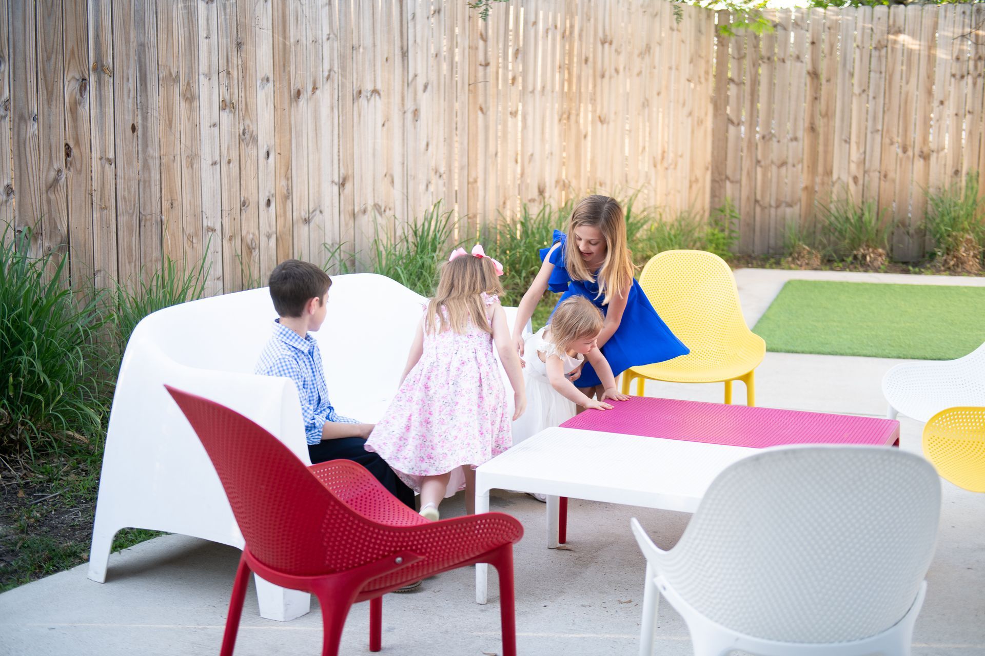 kid friendly outdoor event space