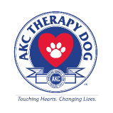 AKC Therapy Dog logo