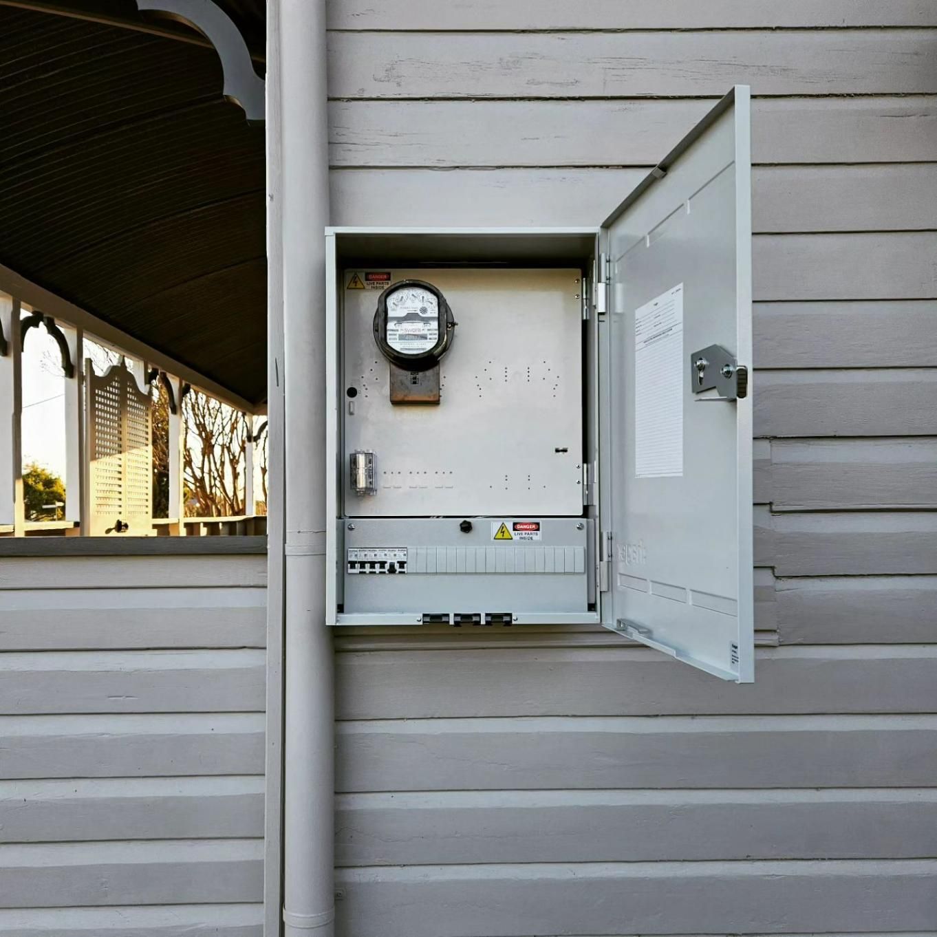 Meter Mounted On A Switchboard Of The House — Stand Fast Electrical Pty Ltd in Warwick, QLD