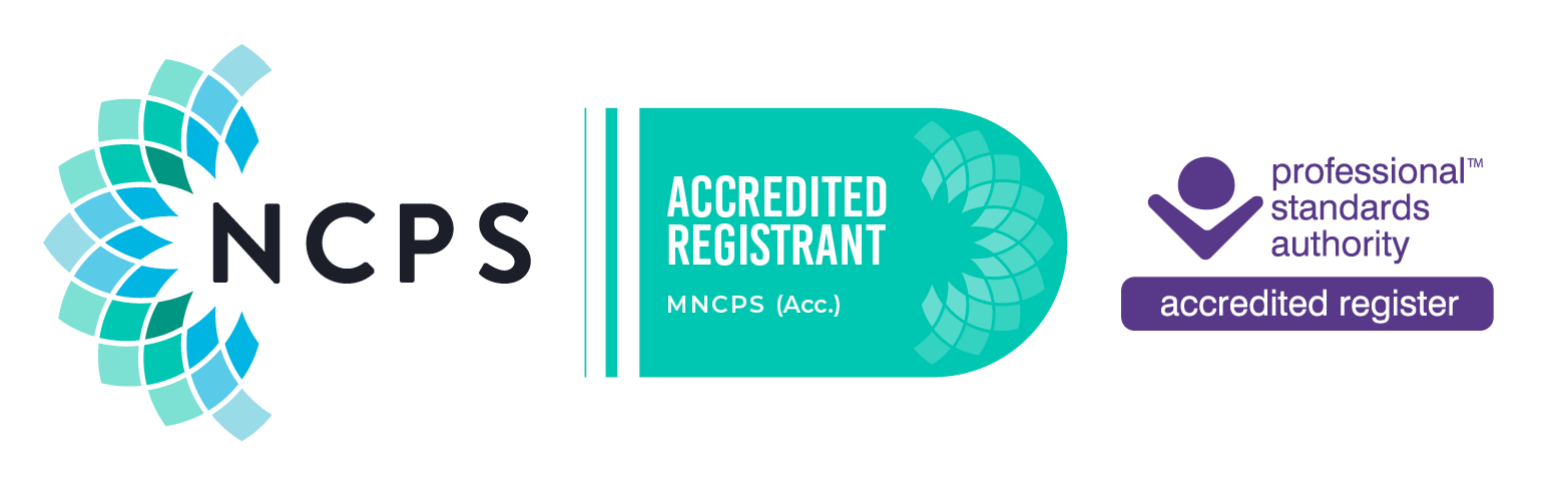 Accredited Member of NCPS Accredited Member of National Counselling & Psychotherapy Society