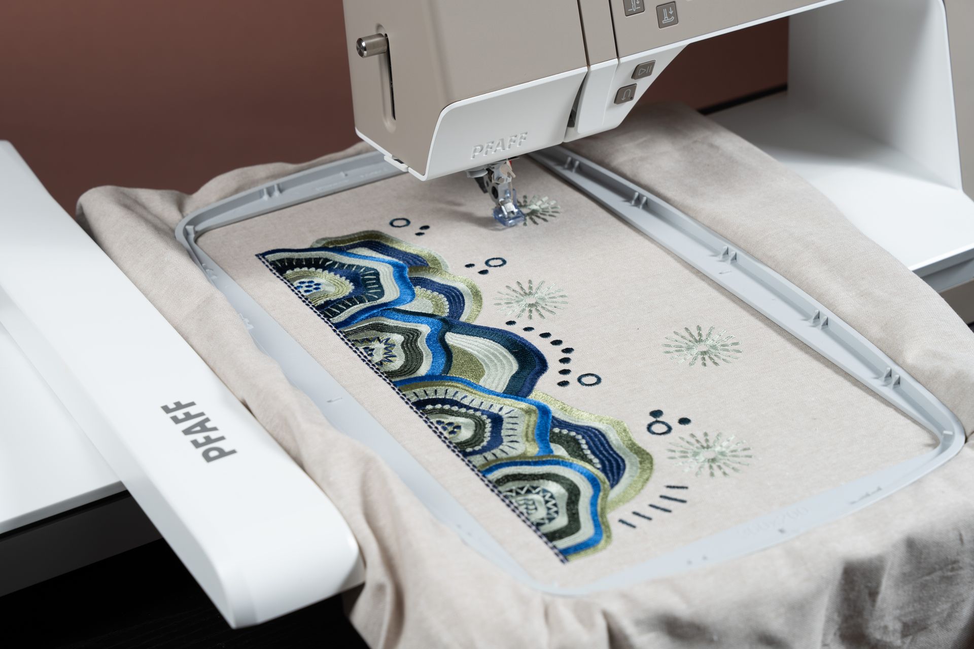 Sewing Machine With Model