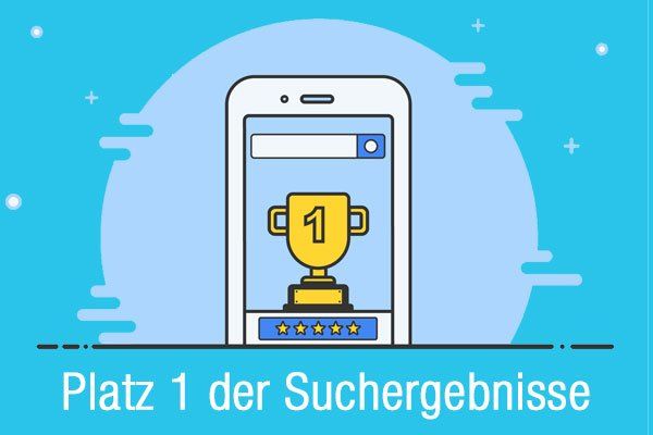 Content-Marketing Platz 1 der Suchergebnisse