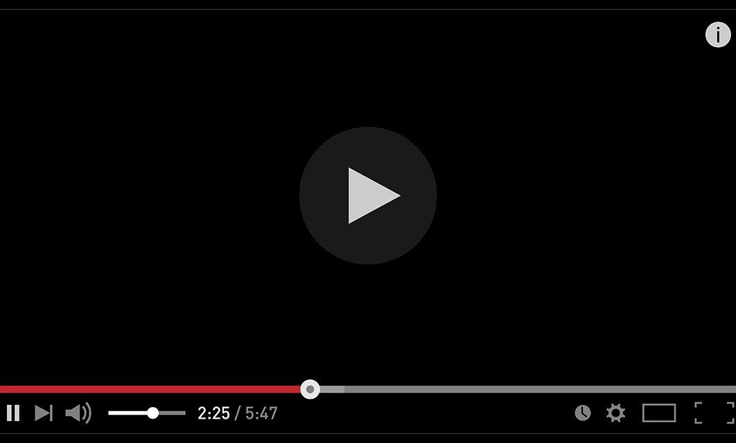 YouTube Marketing Videoplayer