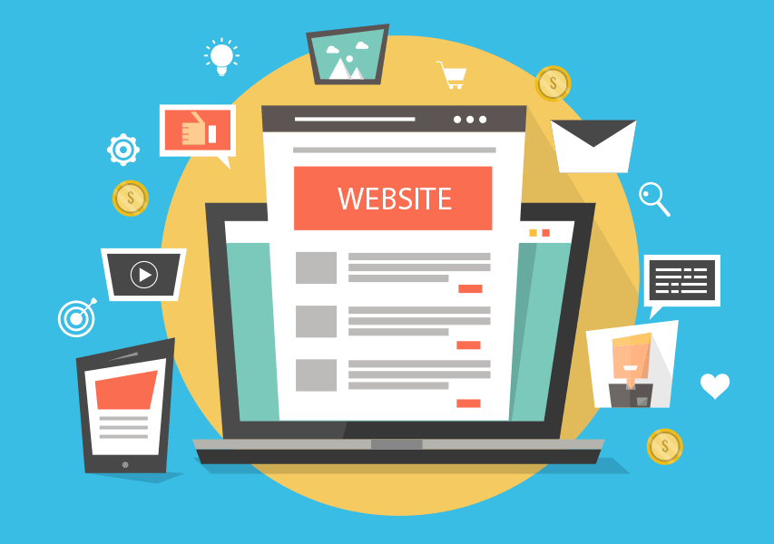 Website erstellen lassen Grafik