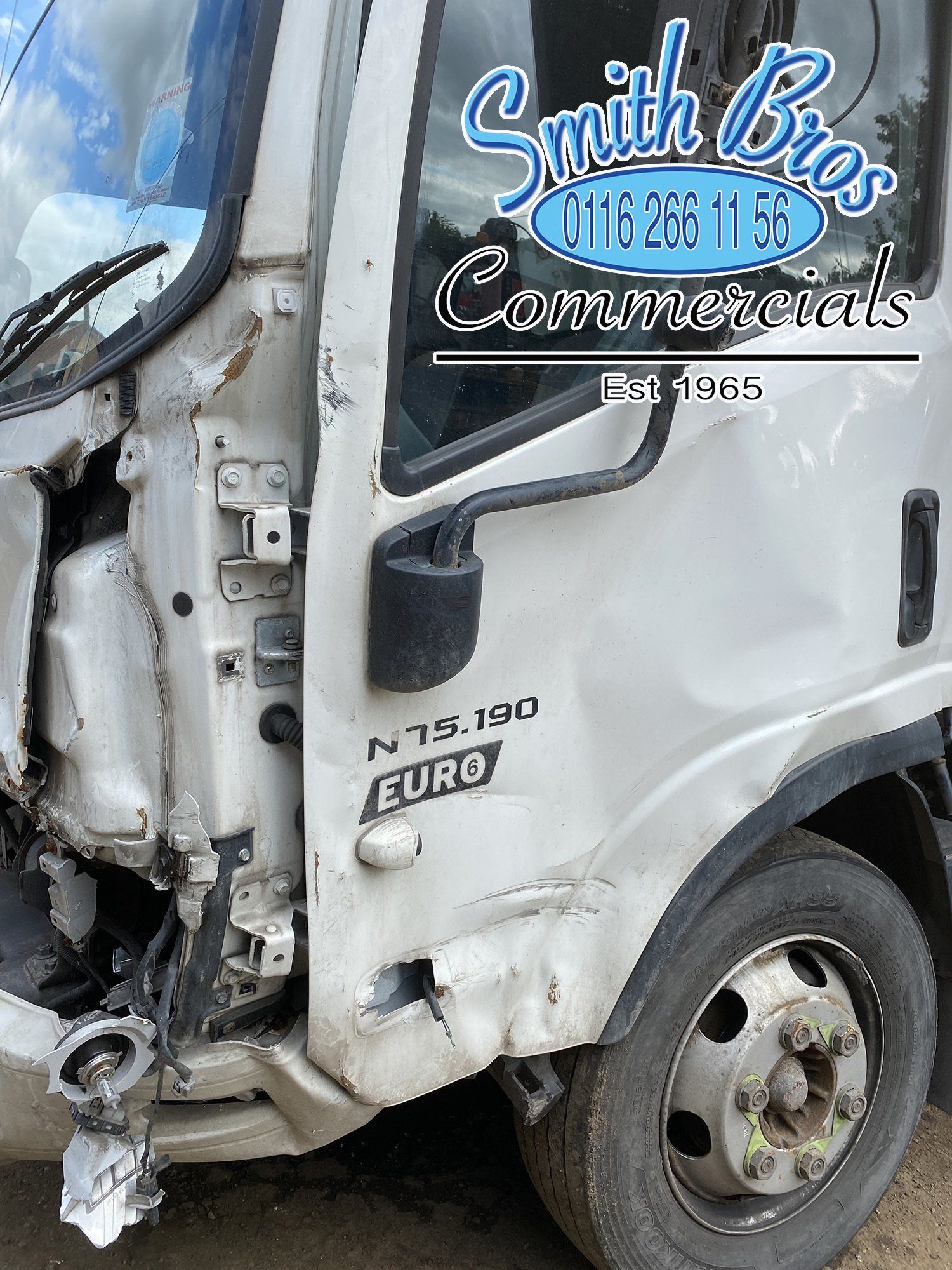 Isuzu N 75.190 Euro 6 Breaking