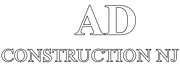 AD Construction NJ logo in outlined text.