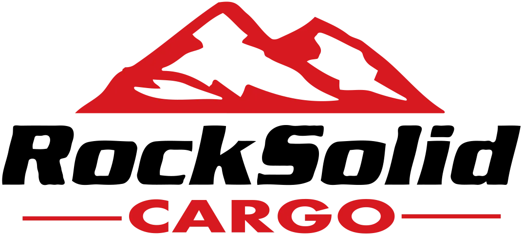 RockSolid Cargo logo with red mountain graphic and black-and-red text