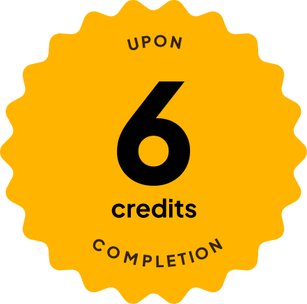 Badge: 4 Credits Upon Completion