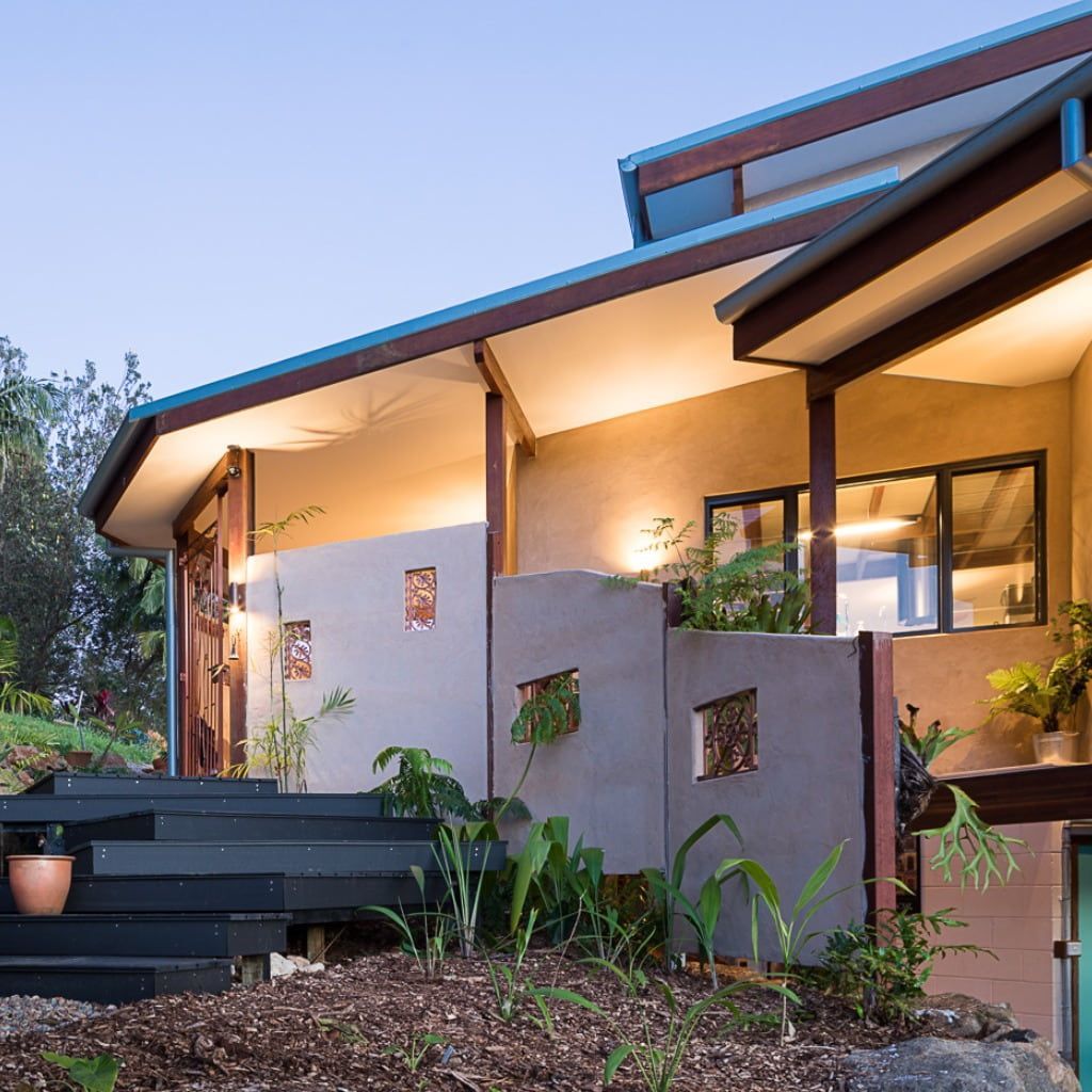 A House With A Porch And Stairs Leading Up To It — Datco Aluminium Pty Ltd In Murwillumbah, NSW 