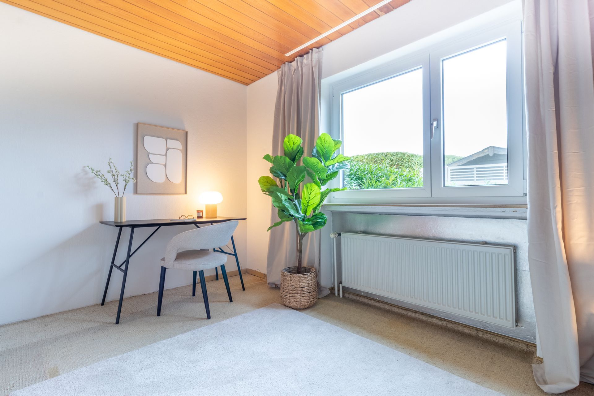 Flexibel nutzbarer Raum als Gästezimmer oder Homeoffice