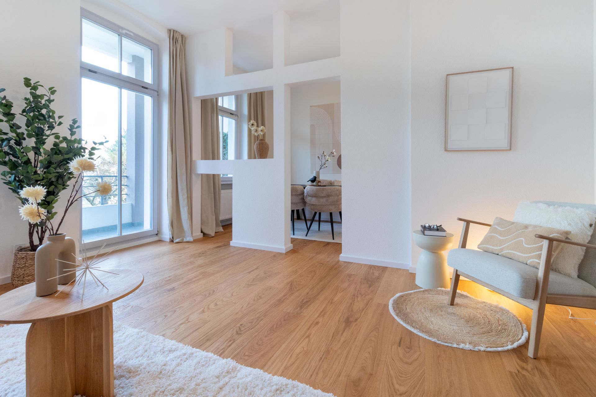 Helle Musterwohnung in Kassel