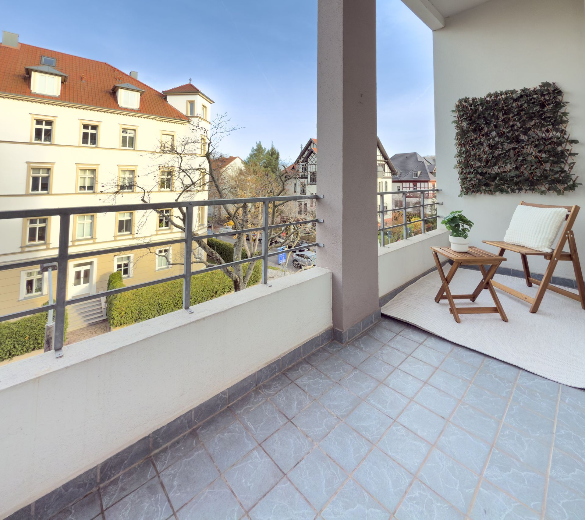 Balkon Altbau Wohnung 