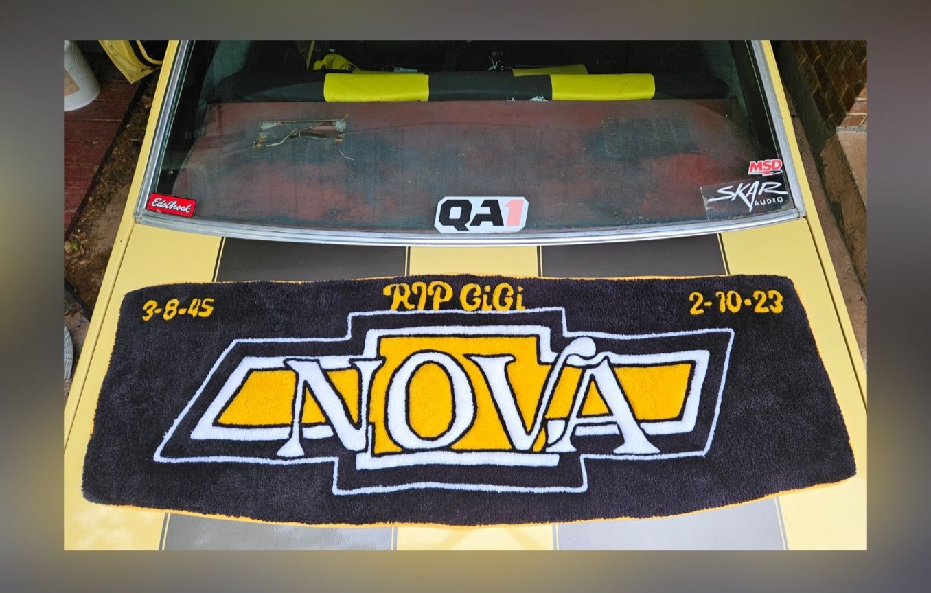 Old school back window cover