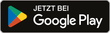 Eine Google Play-Schaltfläche mit einem bunten Pfeil auf schwarzem Hintergrund.